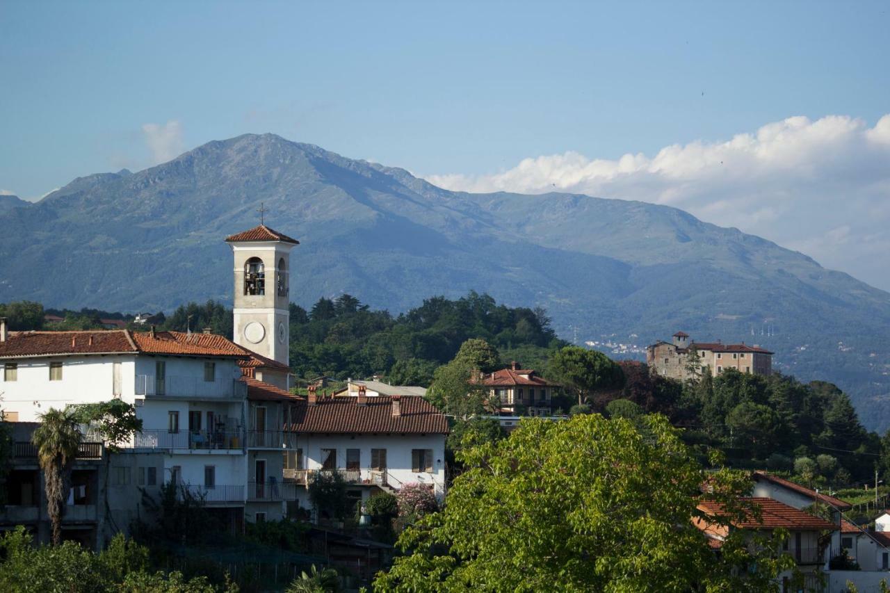 Appartamento Panoramico Parella Bagian luar foto